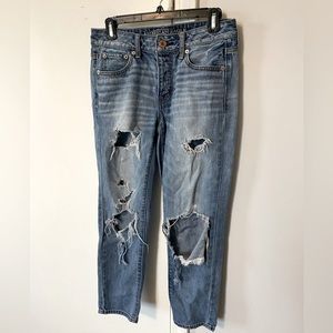 American Eagle boy crop jeans size US 2